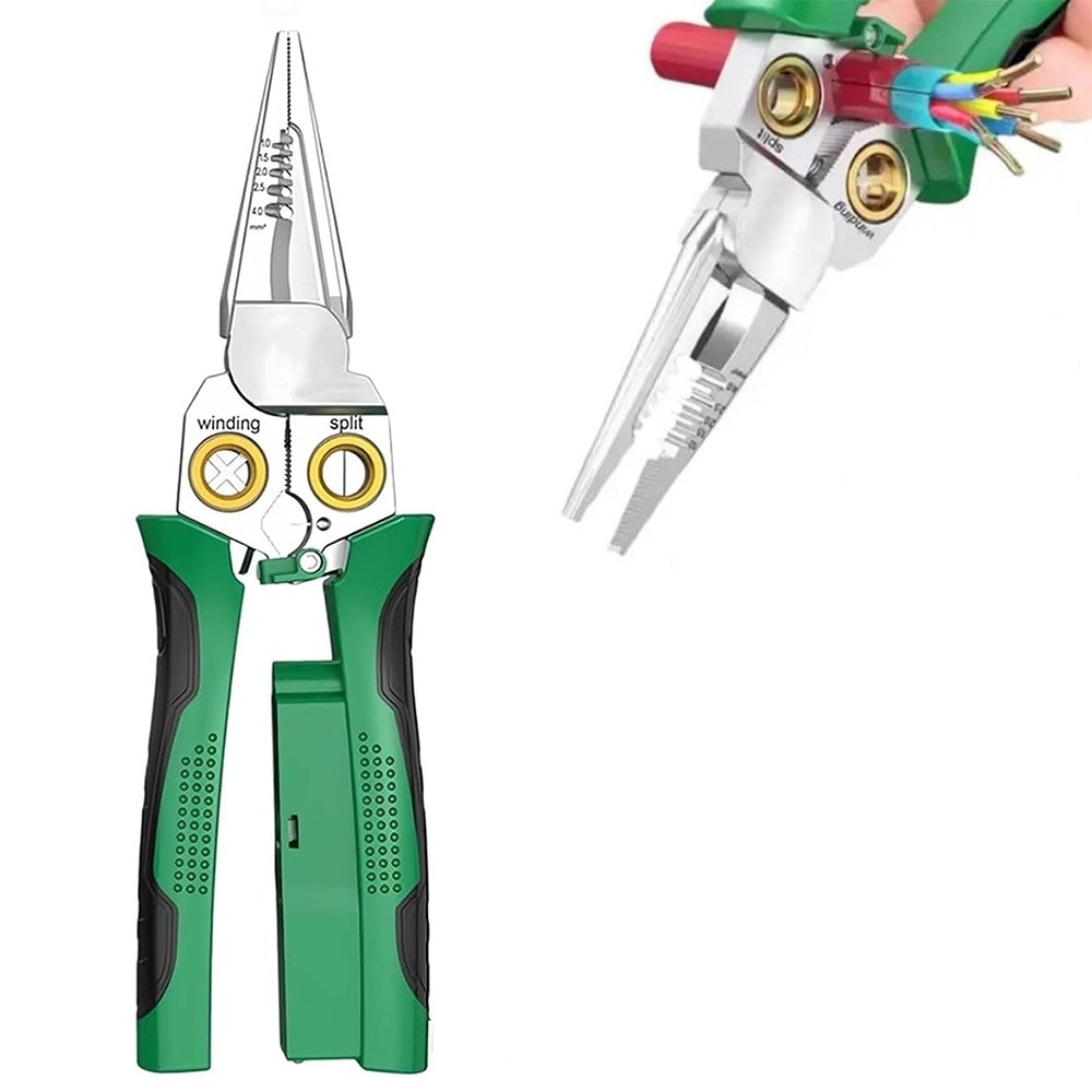 8 In 1 Wire Stripper Wire Stripping Tool with Voltage Tester Cable Cutters 2026 gallery