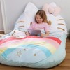 Hello Kitty Rainbow Floor Lounger - 47" x 69" Plush Kids Sleeping Bag Bed Seat gallery