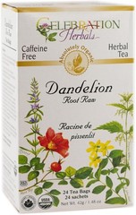 Organic Dandelion Root Raw Tea – Caffeine 24 Bags