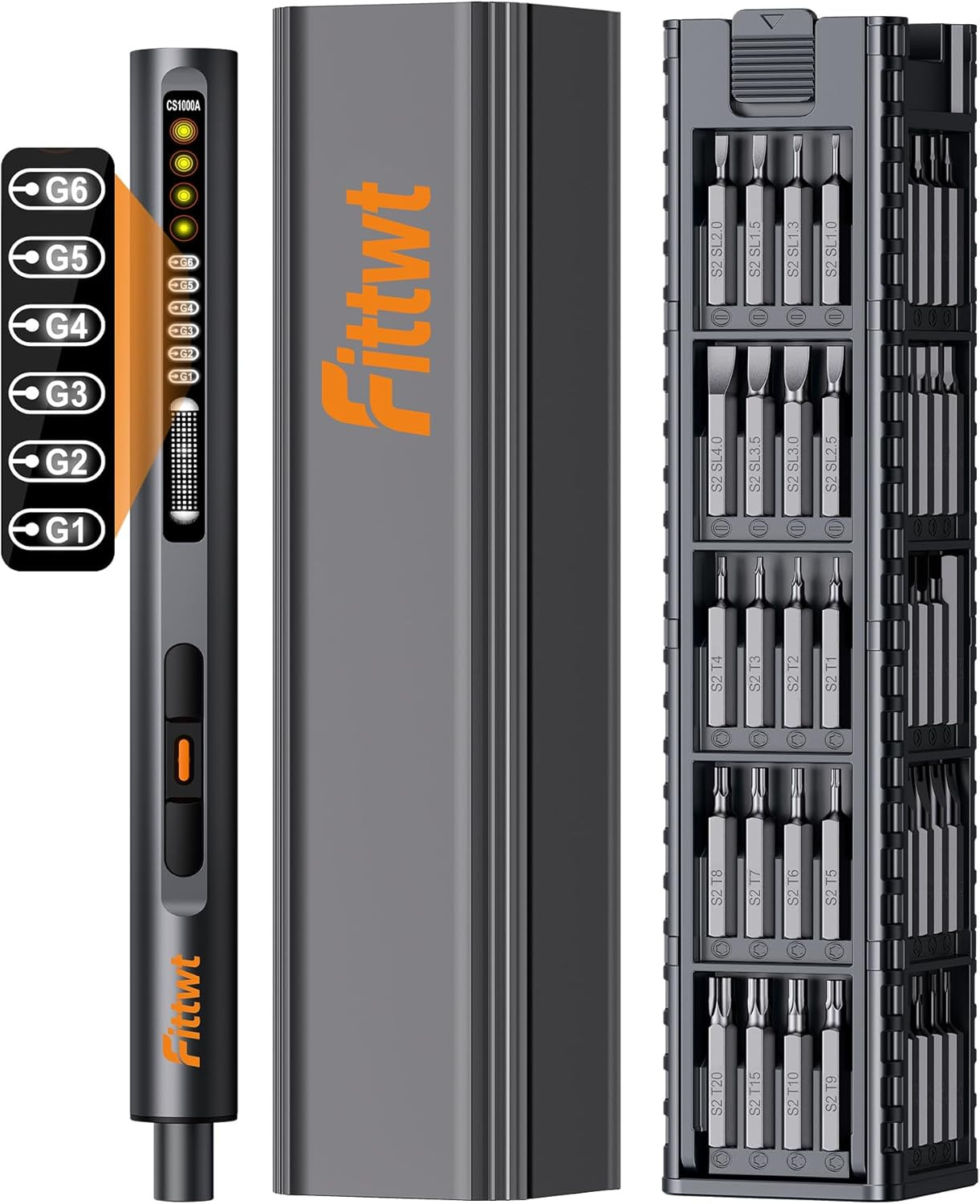 73 in 1 Mini Electric Screwdriver Set,Oled Smart Display Screen,6 Torque Setting gallery