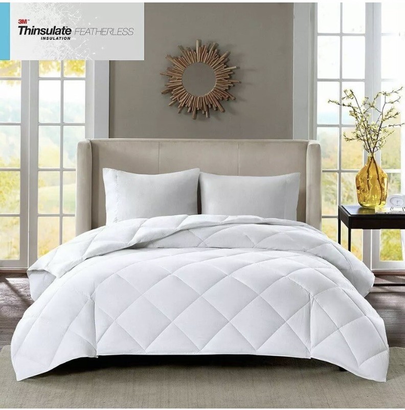 Sleep Philosophy King Sateen White Down 3M Thinsulate Comforter gallery