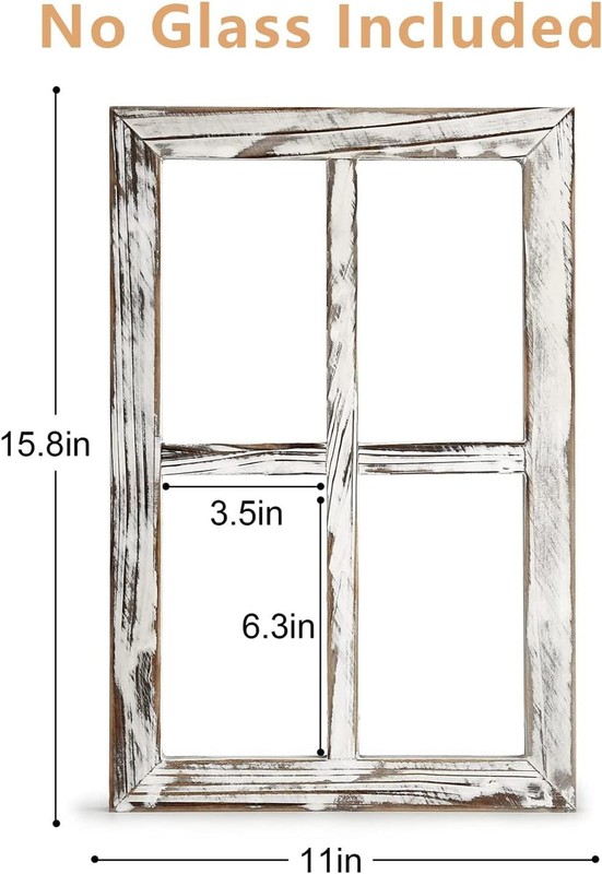 Rustic Wall Decor-Home Decor Window Barnwood Frames -Room Decor for Home gallery