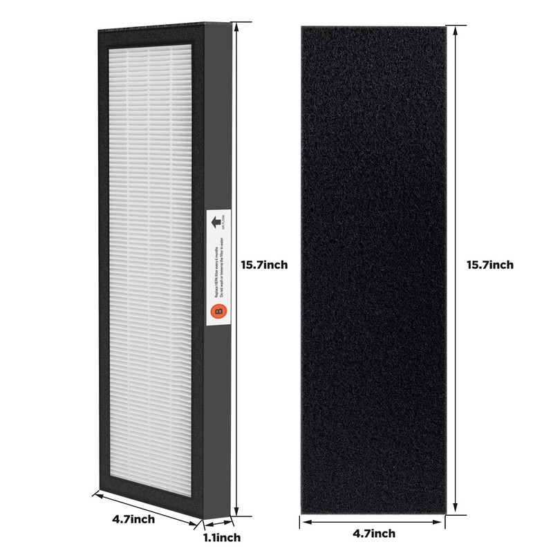 Filter B Replacement Compatible with Germ Guardian AC4825 AC4820 Air Cleaner gallery