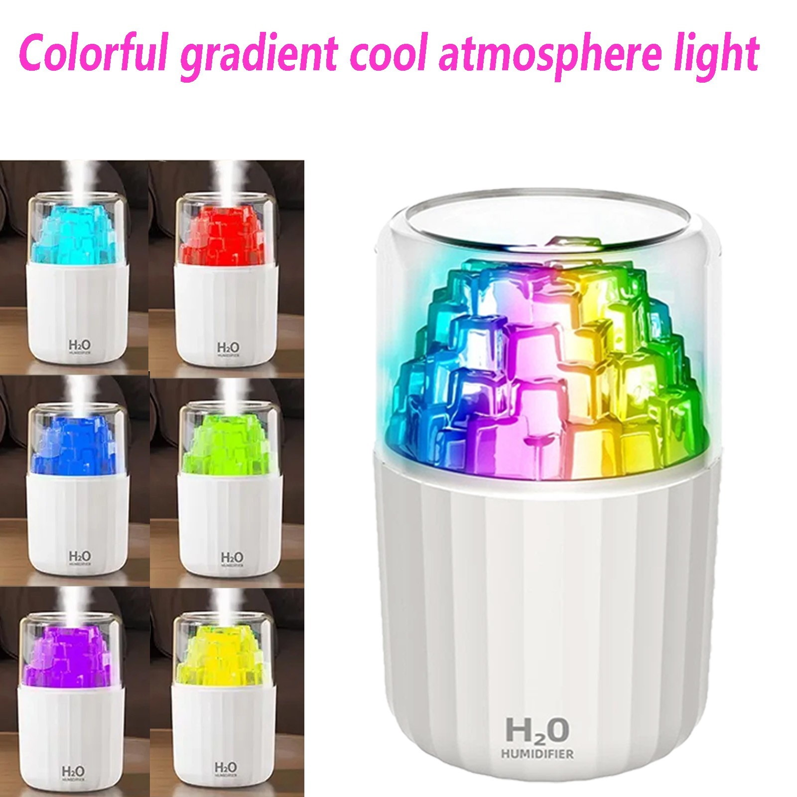 Essential Oil Aroma Diffuse Aromatherapy LED Ultrasonic Humidifier Air Purifier gallery