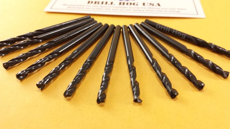 11/64 Stubby Bit Machine Screw Stub Length Drill Hog USA Lifetime Warranty 12 Pc gallery