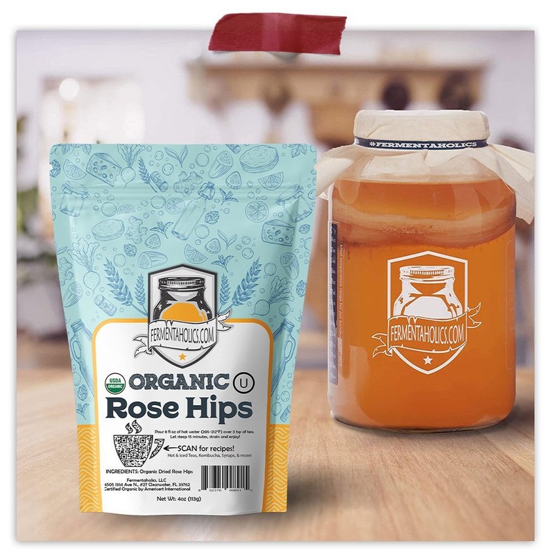 Fermentaholics USDA Certified Organic Dried Rose Hips gallery