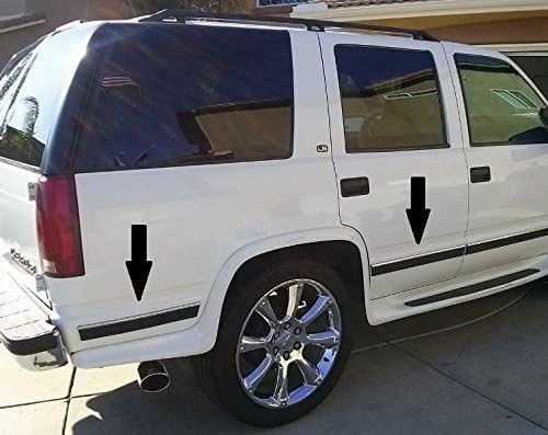 Replacement Chrome Side Body Trim Molding for 1988-1998 Chevy GMC Tahoe Suburban gallery