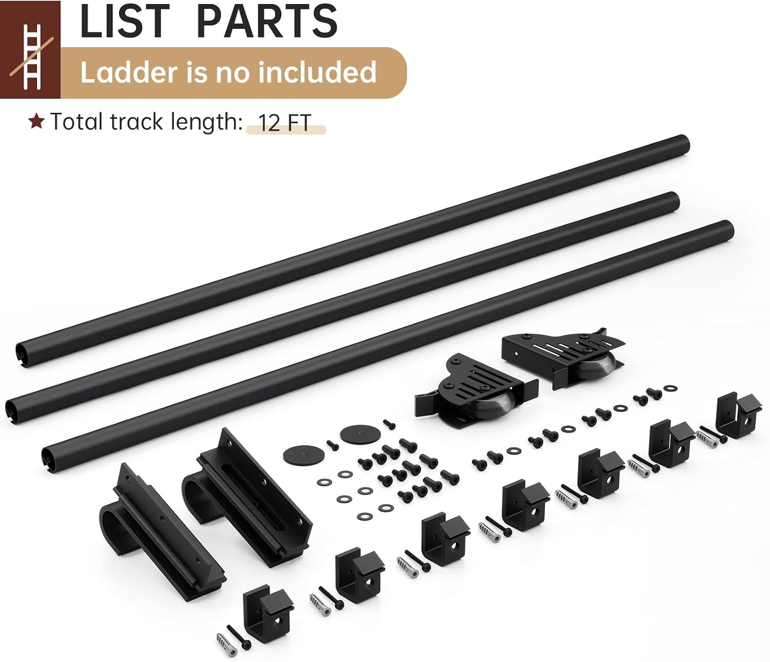 Library Ladder Kit 12ft gallery
