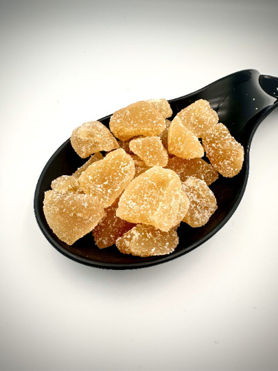 Crystallized Ginger Dried Fruit | Zingiber Officinale | Fruits - Sugar Added |