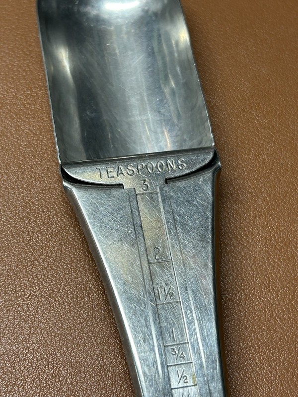 Vintage Bonny Adjustable Measuring Spoon 1 Tbsp 3 Tsp Stainless USA gallery