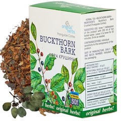 Buckthorn Bark Tea( Кора Крушины) – 50g (1.76 oz) | Original Herbs