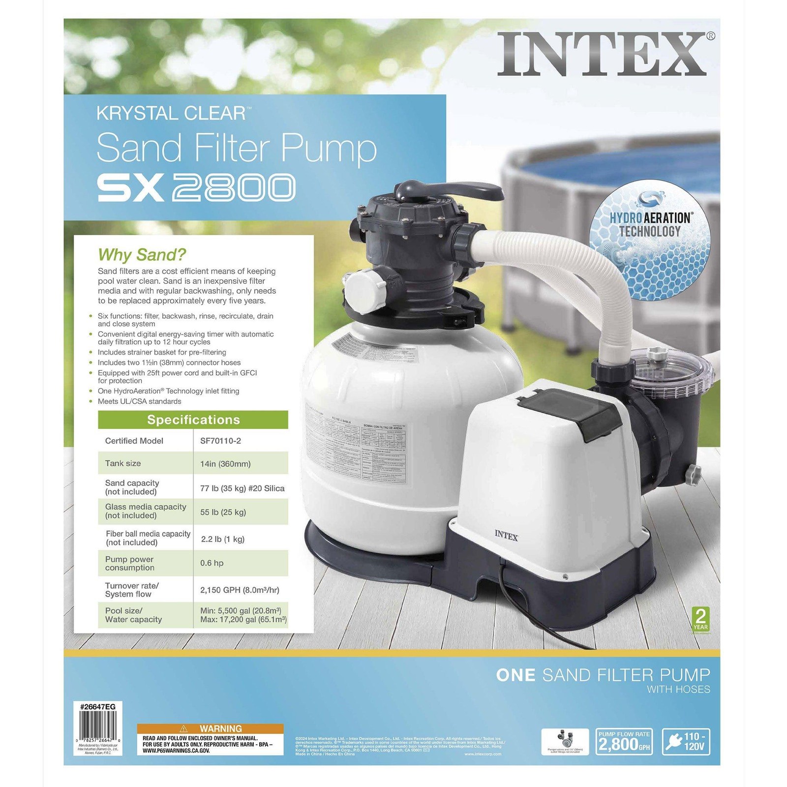 Intex Sand Filter Systems - Intex Pools gallery