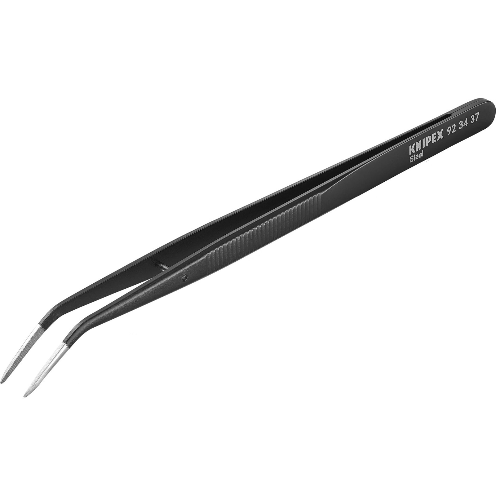 Knipex 92 34 37 Precision Tweezers with centering pin 6,1" in black Black gallery