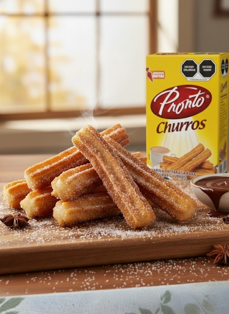 Pronto Churros, Prepared Flour for Making Churros, Include piping bag gallery