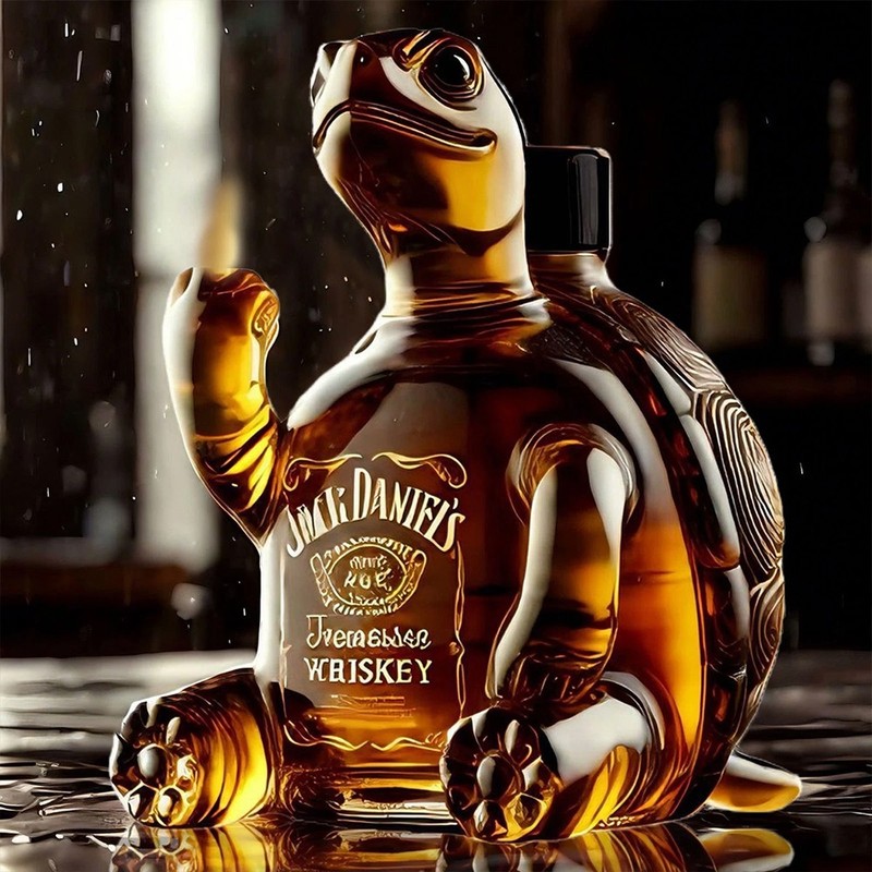 Turtle Whiskey Bottle 2026 - Unique Animal Glass Decanter Gift gallery