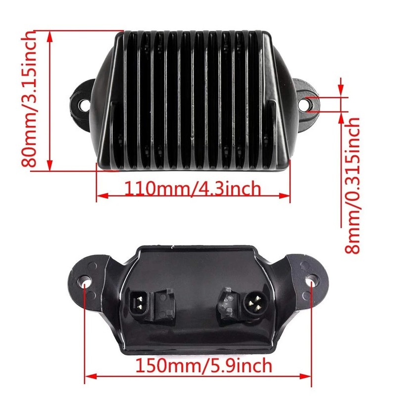 74505-09 Voltage Regulator Rectifier for 2009-2015 Touring Models Electra Roa... gallery