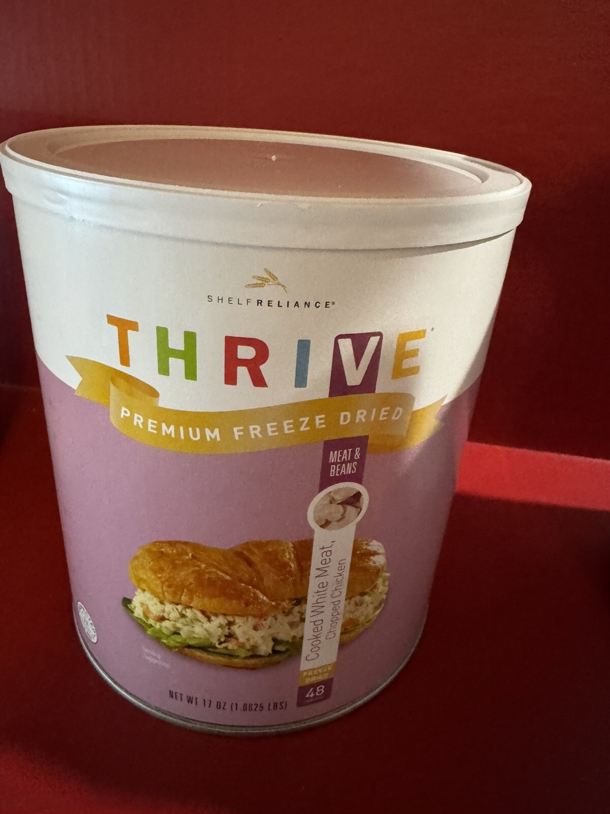 Thrive Life - Cooked White Meat - 48 Servings - Extended Shelf Life 25+ Yrs gallery