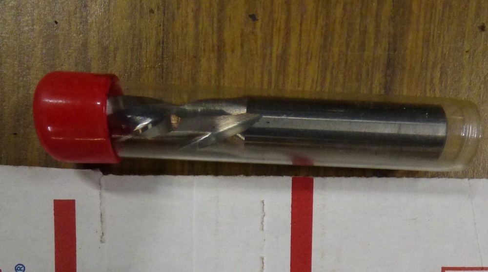 Whiteside RD406 Three Flute Router Down Cut Spiral Bit 1/2"SH, 3/8"CD