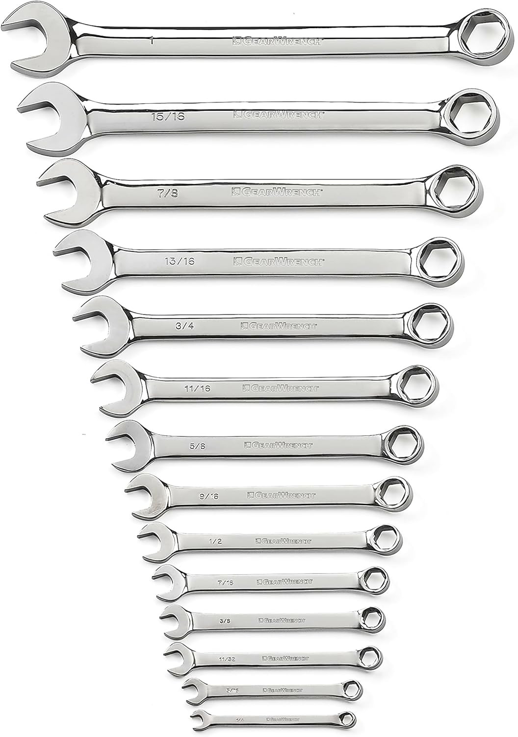 14 Pc. 6 Pt. Combination Wrench Set, SAE - 81924 gallery