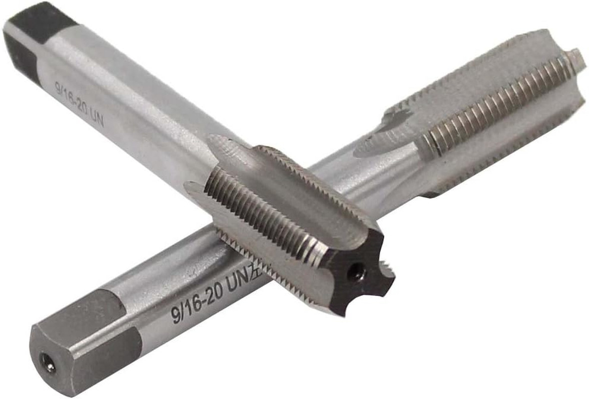 9/16-20 Right & Left Hand Thread Tap HSS 9/16'' - 20 TPI for Bike Crank Repair gallery