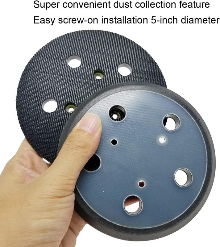 2x 5 Inch 5 Hole Hook & Loop Sander Pad For Porter Cable 13904 13909 333 334 332 gallery