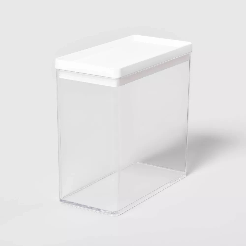 5X 12.6C TALL RECTANGLE PLASTIC STORAGE CONTAINER BRIGHTROOM FITS POKEMON ETB gallery