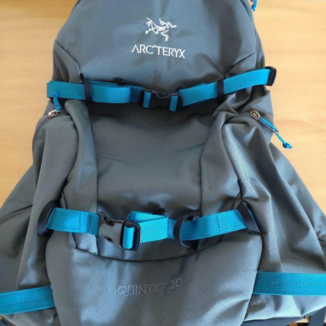 Arc'teryx Quentic 20L Backpack Rucksack Gray Climbing Bag Used