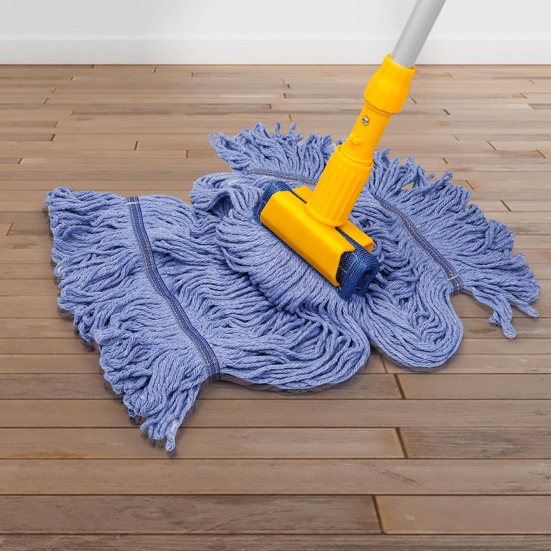 2 Pack Mop Head Replacement, Cleaning Heavy Duty Mop Head Commercial Replacem gallery