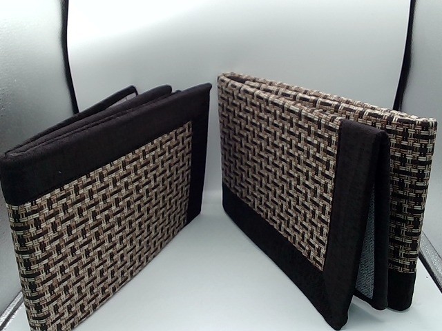 Metroweave Brown Placemats Woven Design 18" L X 12" W gallery
