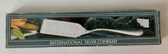 SilverPlated Pizza Lasagna Server Original Box International Silver Co.