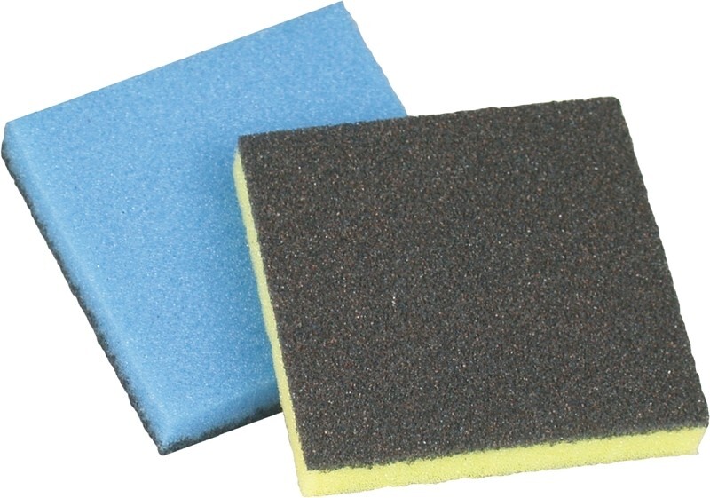 NEW Birdwell 351-36 PACK (4) SPONGE BACK Scouring Pads, 3 in L, 3 in W 9002494 gallery