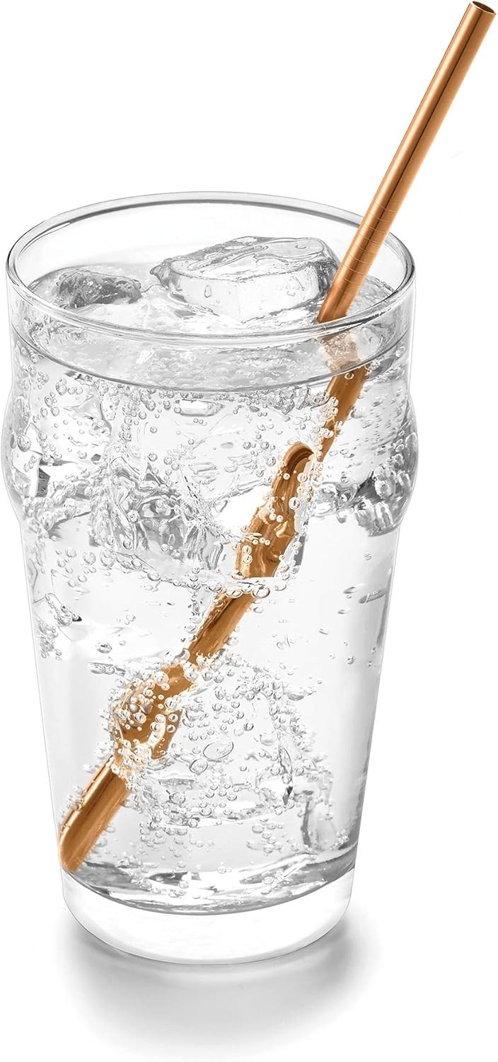 Reusable Copper Drinking Straws 8.5" Long Copper Straws gallery