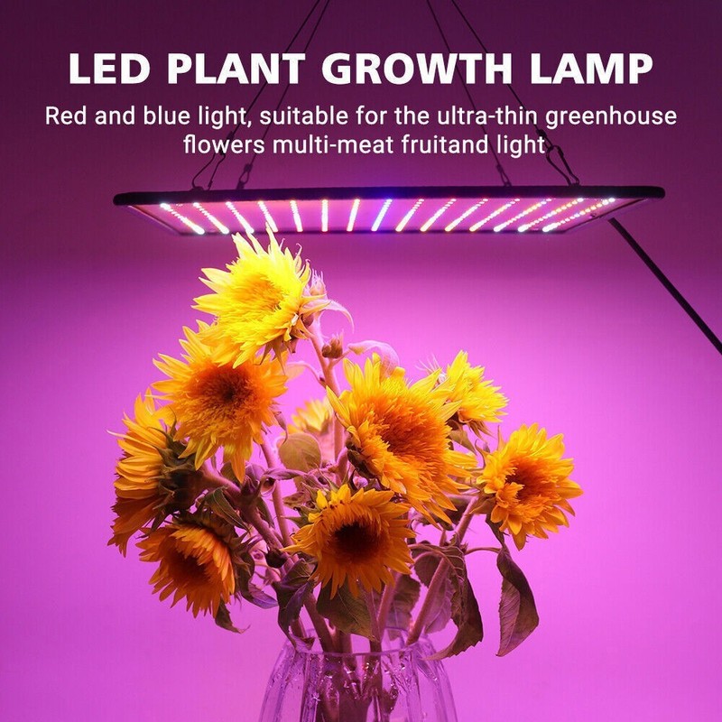 ⚡LED Grow Light Panel Full Spectrum Lamp for Indoor Plant Veg Flower NEW US gallery