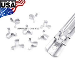 1/4″ Replacement Steel Socket Rail Clips Pegs Ullman Devices 10pc 1/4 Drive USA
