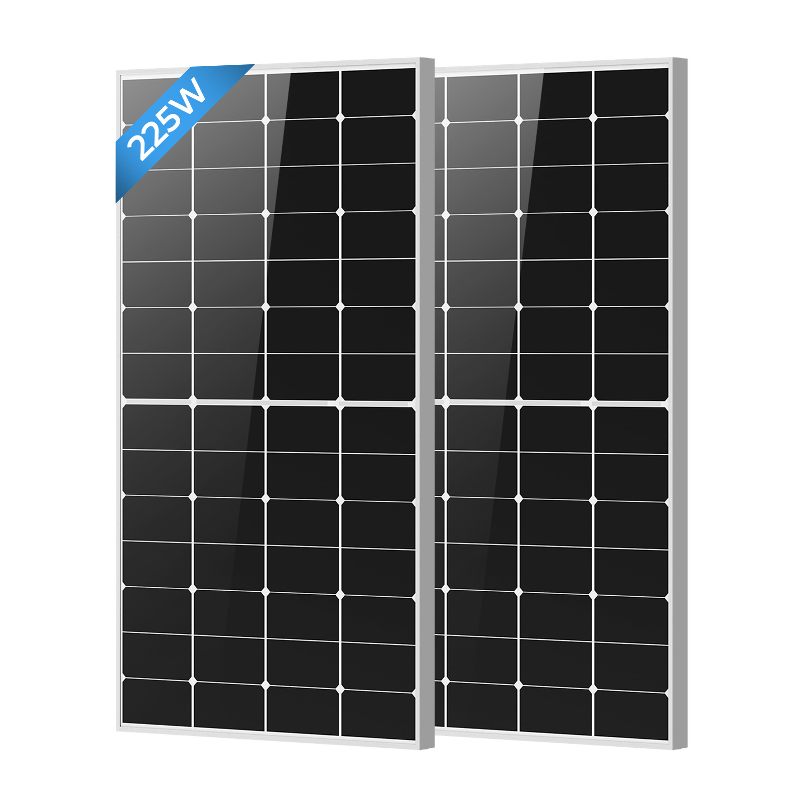 450W (225W*2) 12V Solar Panel N-Type HPBC Anti-Shading Mono Off Grid Farm Home gallery