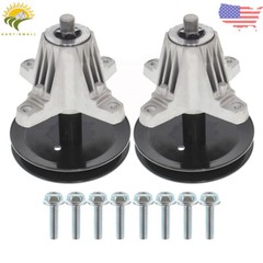 Lawn Mower Deck Spindle For Troy-Bilt 918-06991 285-216 618-06991 2 Pack