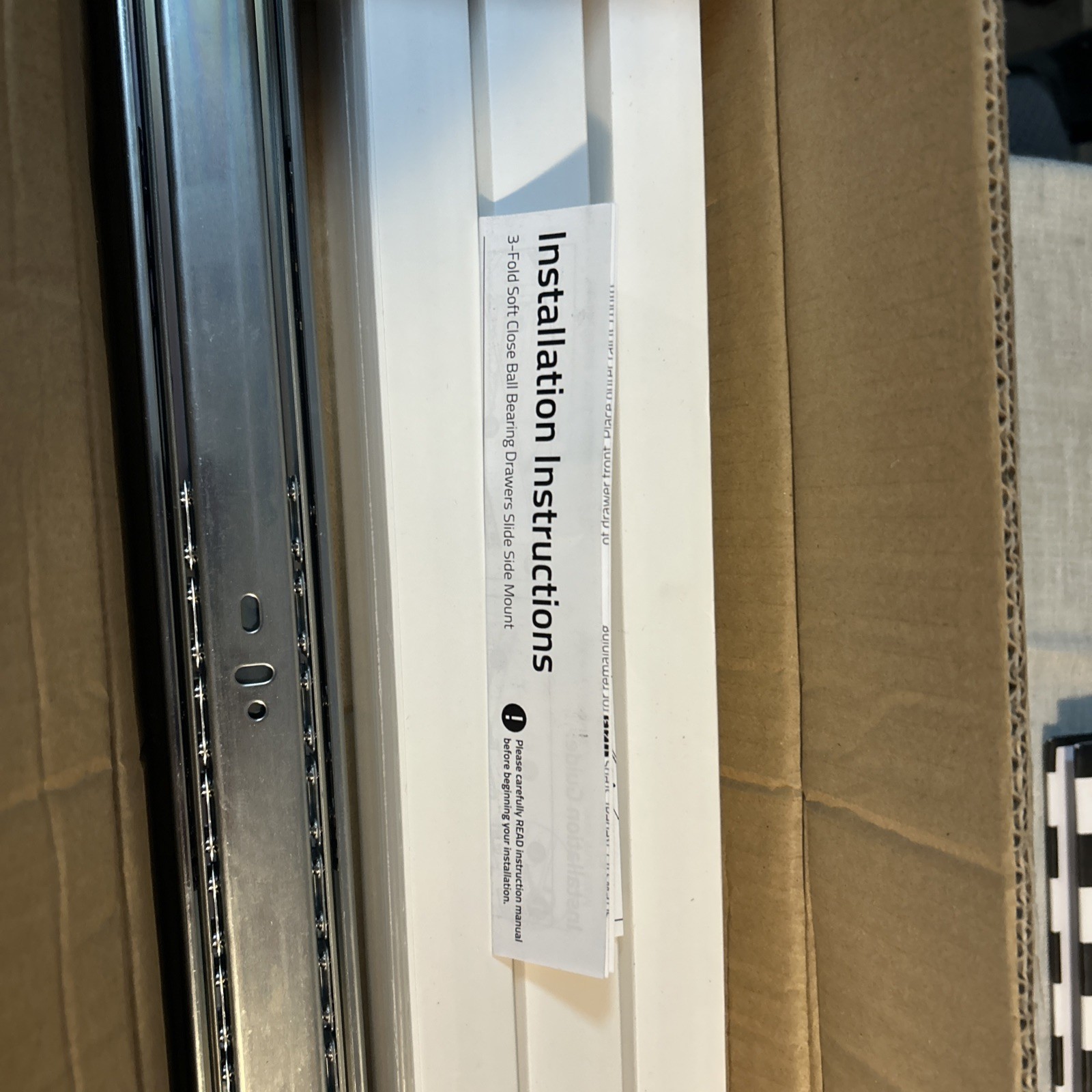 4 Pairs 20 Inch Soft Close Drawer Slides gallery