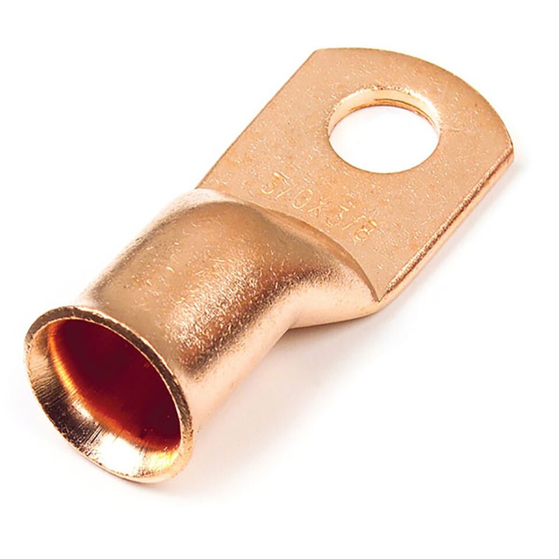 Tinned & Copper Lug Ring Terminal Butt Connector Lot - 8 to 4/0 Gauge - USA Made gallery