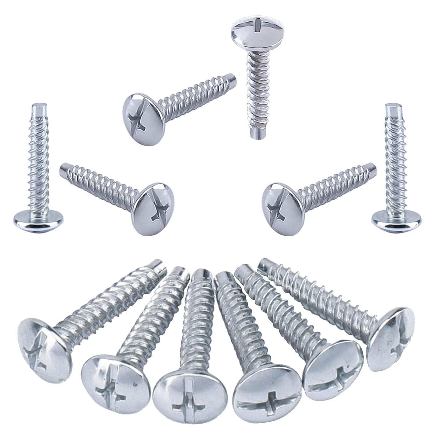 Load Center Cover Screws for Eaton LCCSCS Cover Screw (12 Pack) Alloy Steel Zinc gallery