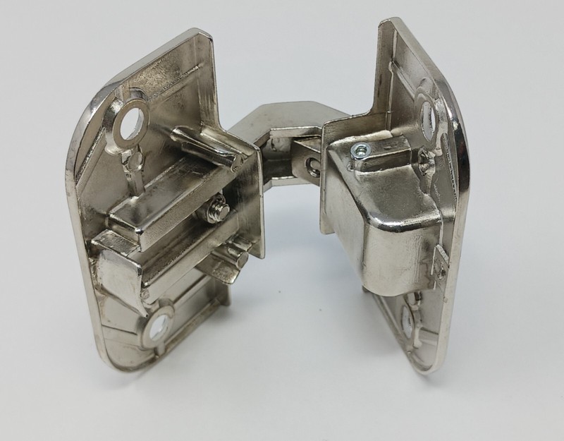 3 PACK Pie-Cut Corner Cabinet Door Hinge with 78-Degree Opening Angle gallery