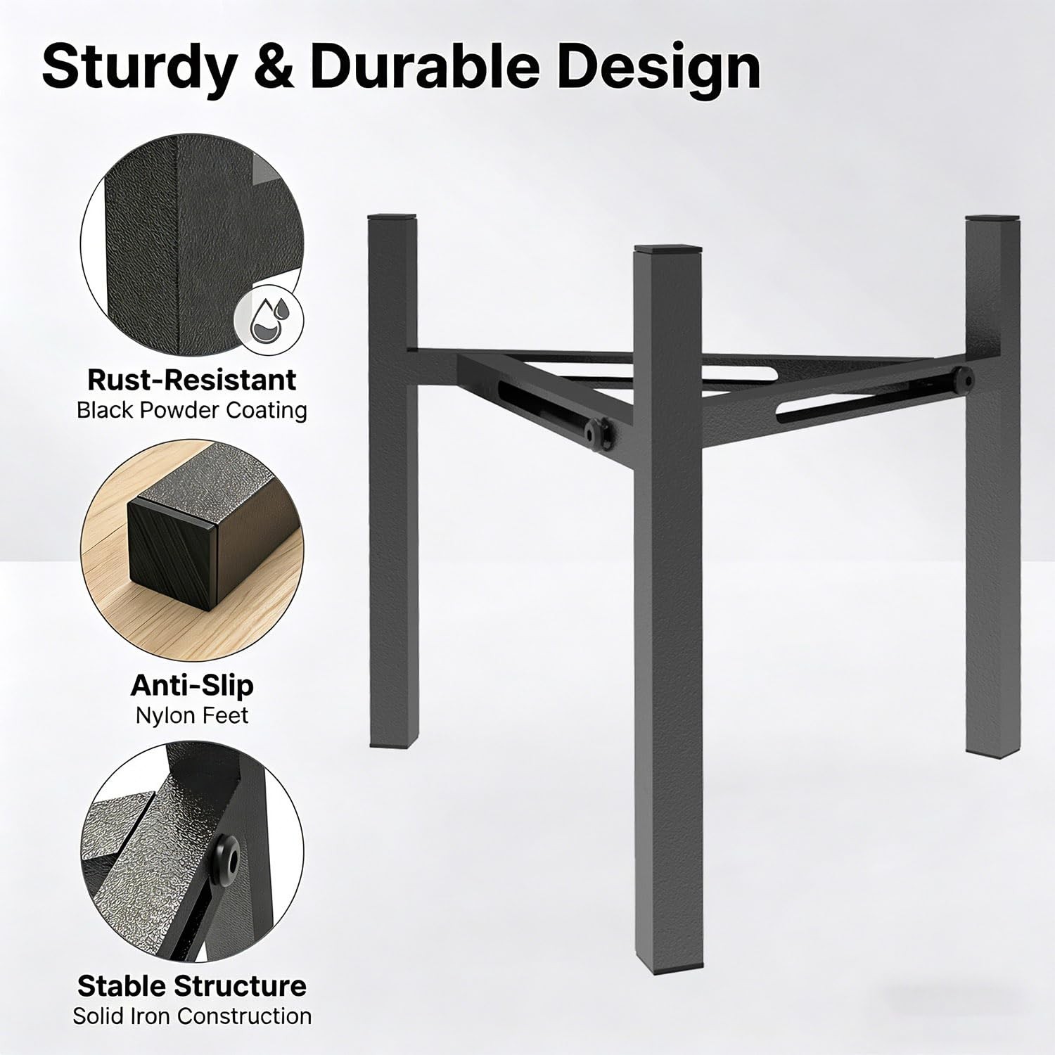Adjustable 2-5 Gallon Water Dispenser Stand for Kitchen Adjustable Height gallery