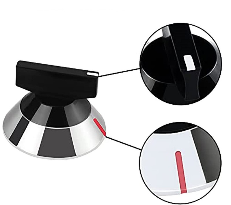 330190 Exact Compatible Replacement Part Whirlpool Knob, Black New gallery