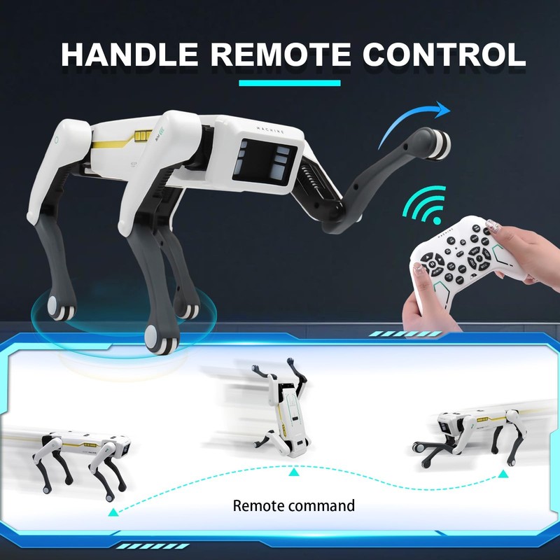 Smart Robot Dog,2.4Ghz Remote Control Robot Dog Toy,AI Voice Control Connect ... gallery