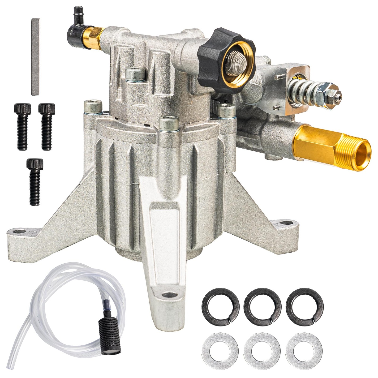 7/8" Shaft Vertical Pressure Washer Pump, 3400PSI 2.5GPM, Replacement Pump fo... gallery