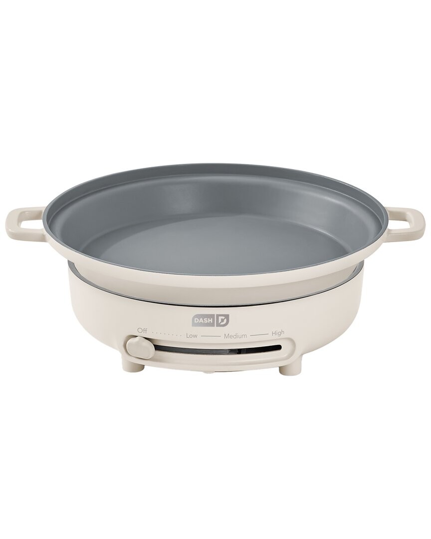 Dash 8Pc Stacking Cookware Set With Electric Burner White gallery