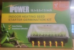 iPower Heating Seed Starter Germination Kit Seedling Propagation Tray Heater NEW