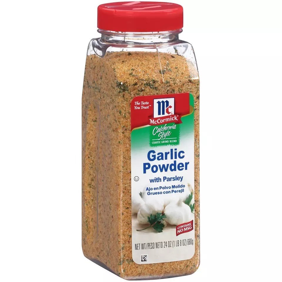 McCormick California Style Garlic Powder With Parsley Coarse Grind Blend, 24 Oz gallery