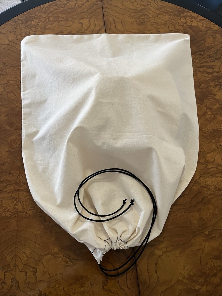 Linen Draw String Laundry Bag. 22” X 27” . Made In Kansas!