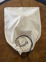 Linen Draw String Laundry Bag. 22” X 27” . Made In Kansas!