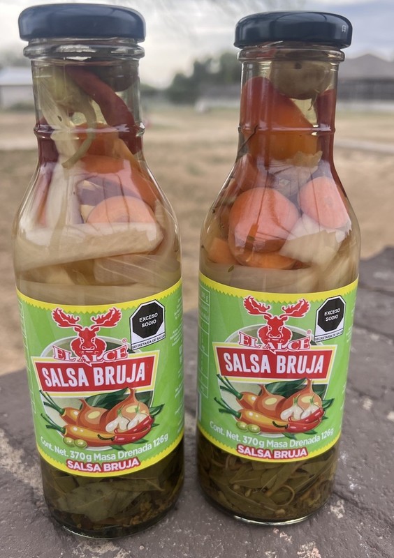 2 SALSA BRUJA EL ALCE 370 Grams Each Bottle. Chiles Frescos Y Secos MEXICO New gallery